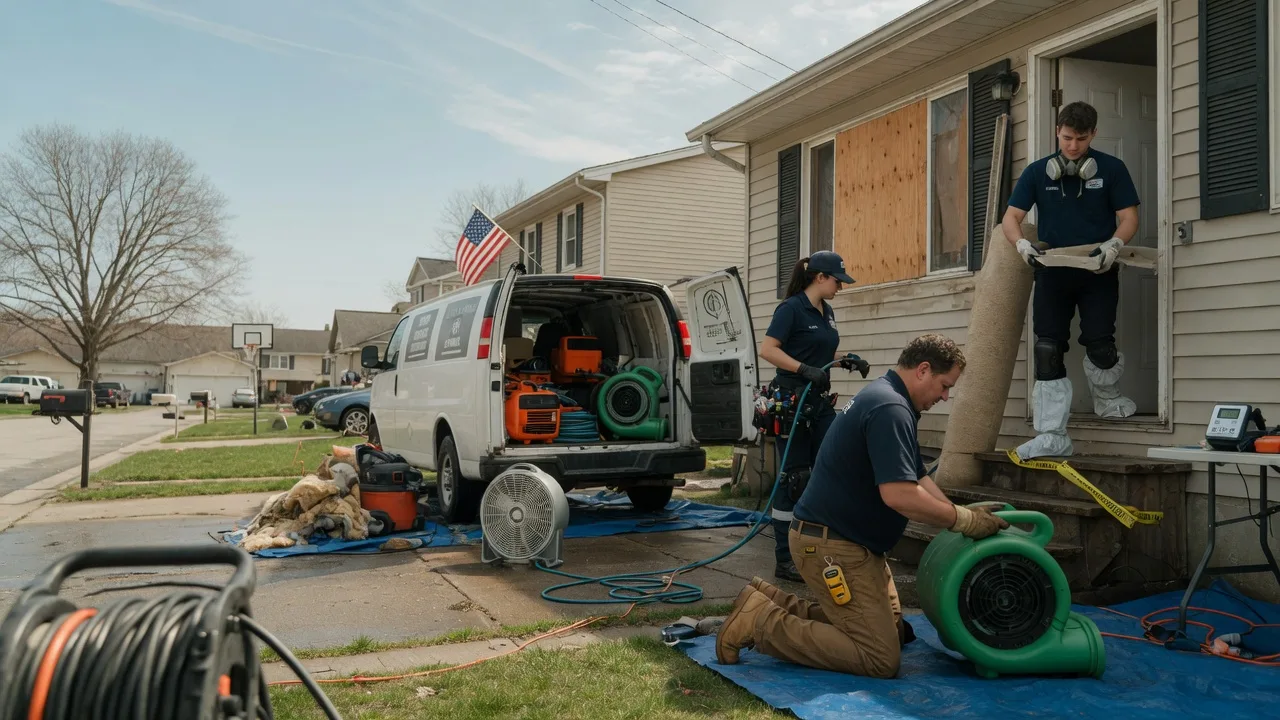 Water Damage Restoration in Leflore, OK near me